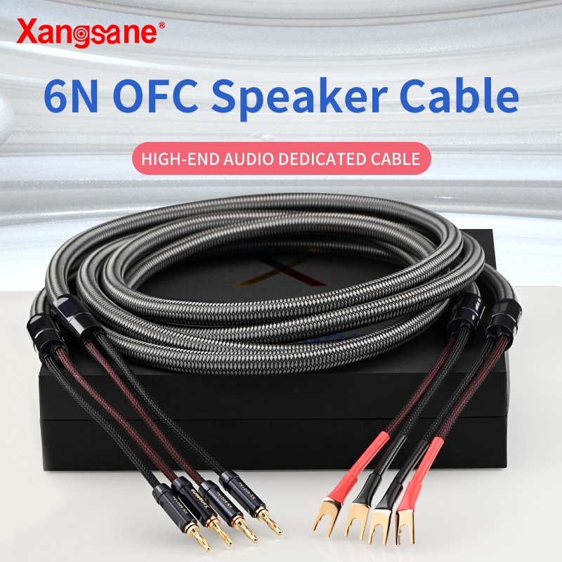 6N OFC Audio HiFi Speaker Cable