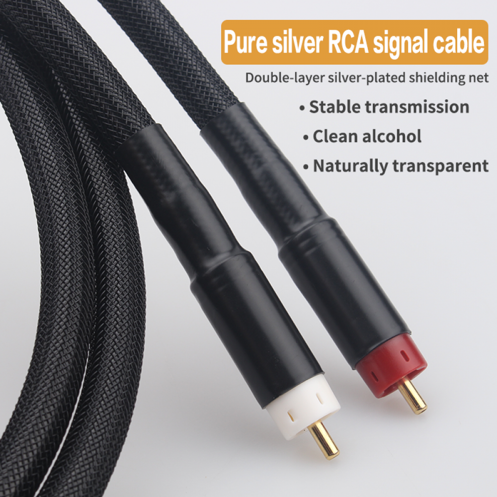Xangsane HIFI fever-grade professional audio 5N pure silver audio ...