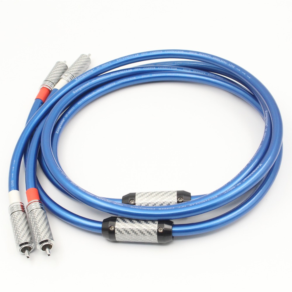 Xangsane sp 8001cu square core occ copper wire audio signal cable