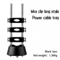 clip style long black  + $58.00 