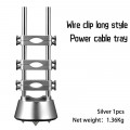 clip style long silver  + $58.00 