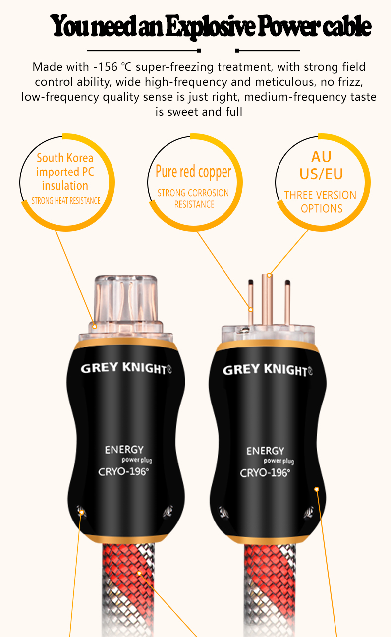 GREY-KNIGHT-17mm-OCC-Audiophile-HiFi-Audio-Amplifier-Power-Cable-AU-EU-US-Three-Power-High-Current-Decoder-Connection-Cable-2255800852520207