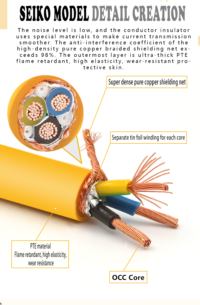 GREY-KNIGHT-17mm-OCC-Audiophile-HiFi-Audio-Amplifier-Power-Cable-AU-EU-US-Three-Power-High-Current-Decoder-Connection-Cable-2255800852520207