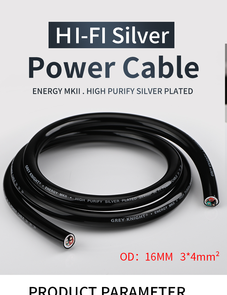 GREY-KNIGHT-MKII-high-power-OCC-5N-silver-plated-audio-power-cable-bulk-cable-34mm-core-PTF-power-amplifier-filter-cable-3256803333448914