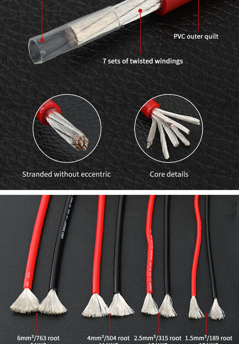 Grey-Knight-152546mm-1513119awg-OCC-silver-plated-audio-wire-audio-machine-inner-wire-horn-wire-surround-wire-diy-car-3256804000255575