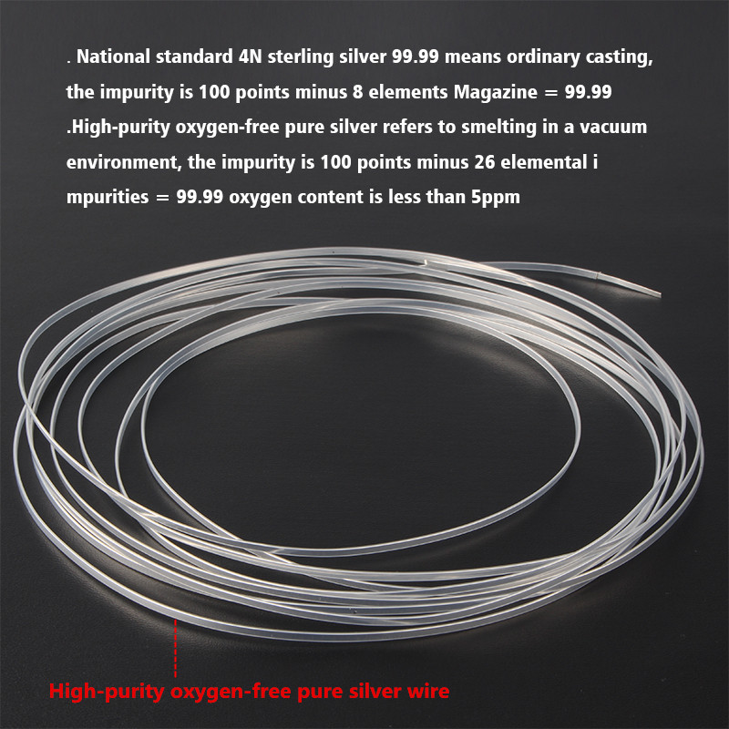 Sterling-silver-hifi-fever-FEP-skin-machine-inner-signal-Bulk-cable-audio-cable-single-crystal-square-core-sterling-silver-line-2255800372084993