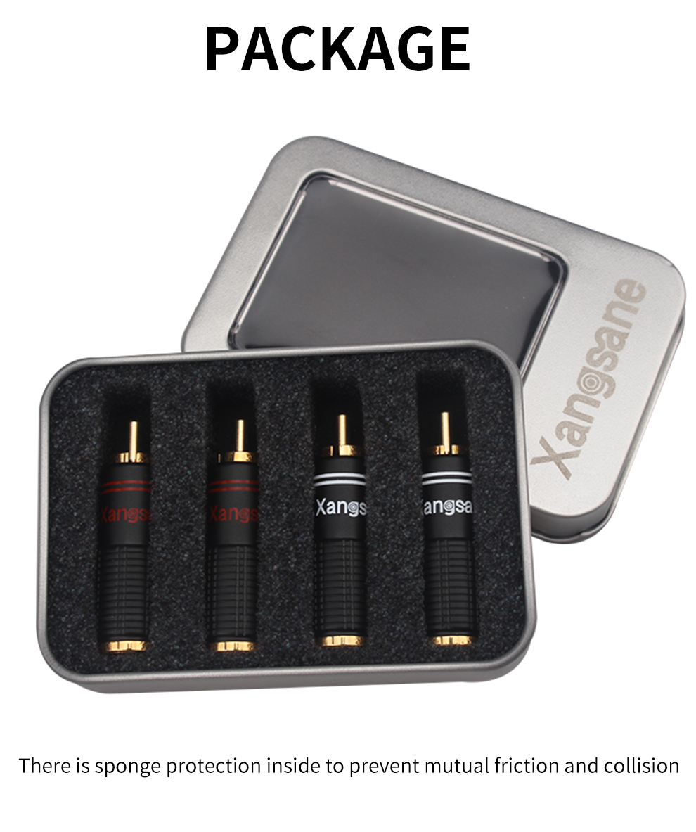 Xangsane-4PCS-Lotus-RCA-plug-pure-copper-gold-plated-audio-signal-cable-plug-hifi-DIY-amplifier-speaker-cable-plug-3256801404039216