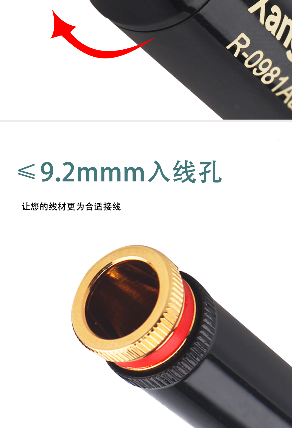 Xangsane-4pcs-from-gold-platedrhodium-plated-self-locking-RCA-lotus-HiFi-audio-signal-cable-plug-fever-audio-DIY-accessories-2255800293021551