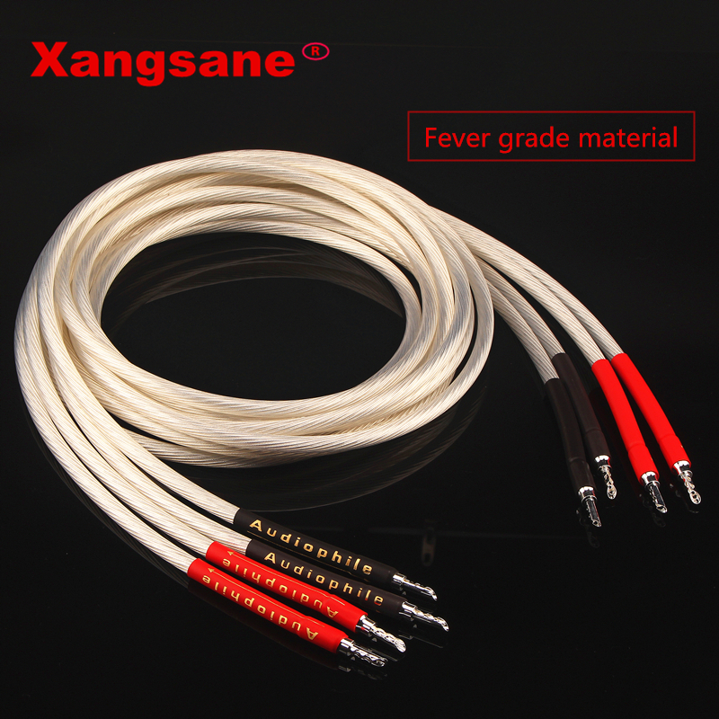 Xangsane-Audiophile-Audio-Cable-4roots-HIFI-99999-5N-Single-crystal-copperOCCSilver-plated-Speaker-Cable-banana-plug-Y-plug-2255800282372446