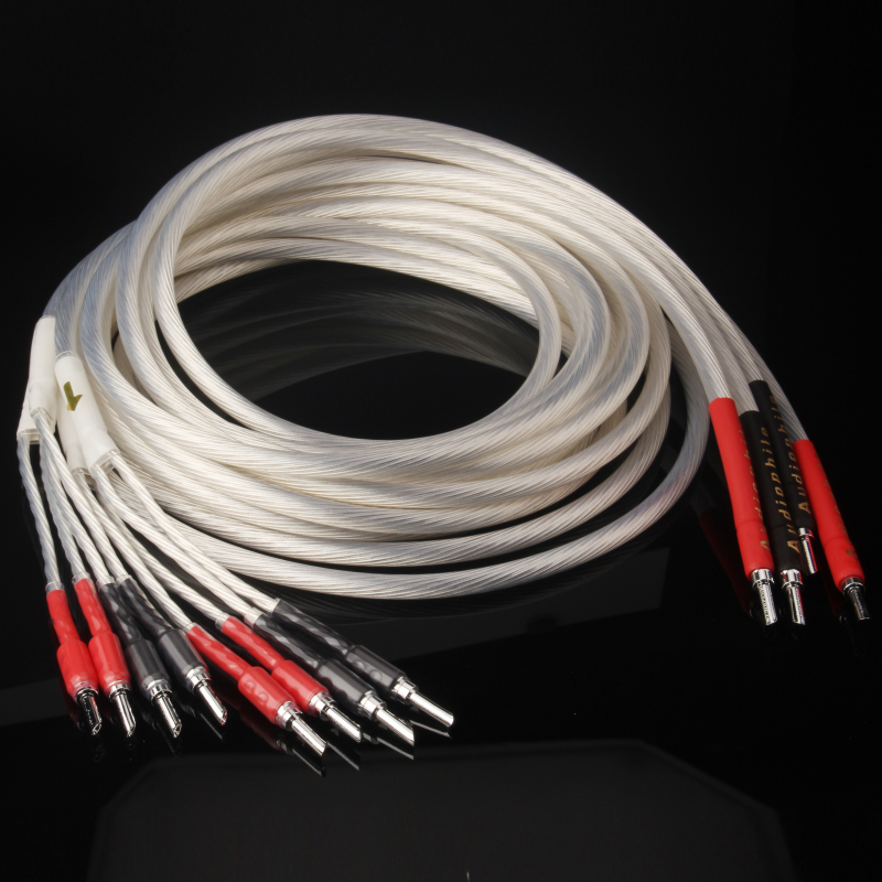 Xangsane-Audiophile-Audio-Cable-4roots-HIFI-99999-5N-Single-crystal-copperOCCSilver-plated-Speaker-Cable-banana-plug-Y-plug-2255800282372446