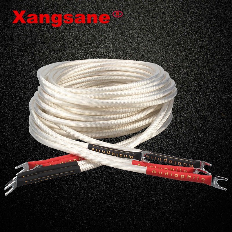 Xangsane-Audiophile-Audio-Cable-4roots-HIFI-99999-5N-Single-crystal-copperOCCSilver-plated-Speaker-Cable-banana-plug-Y-plug-2255800282372446