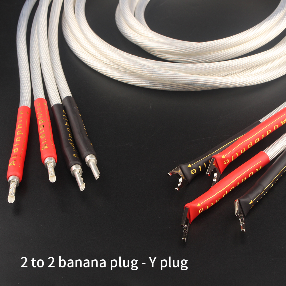 Xangsane-Audiophile-Audio-Cable-4roots-HIFI-99999-5N-Single-crystal-copperOCCSilver-plated-Speaker-Cable-banana-plug-Y-plug-2255800282372446