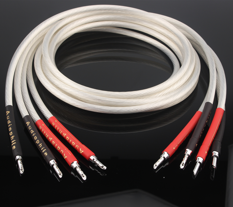 Xangsane-Audiophile-Audio-Cable-4roots-HIFI-99999-5N-Single-crystal-copperOCCSilver-plated-Speaker-Cable-banana-plug-Y-plug-2255800282372446