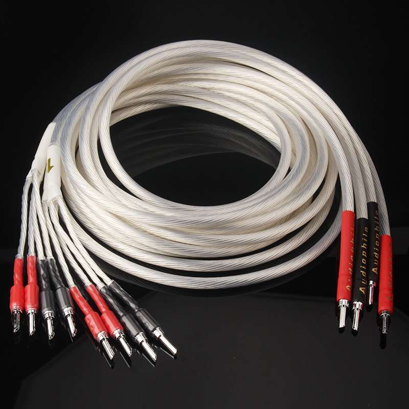 Xangsane-Audiophile-Audio-Cable-4roots-HIFI-99999-5N-Single-crystal-copperOCCSilver-plated-Speaker-Cable-banana-plug-Y-plug-2255800282372446