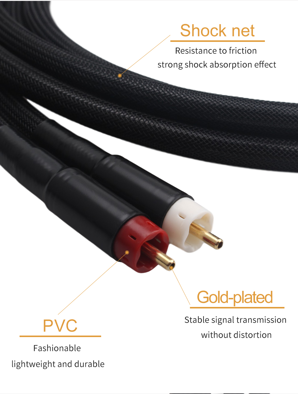 Xangsane-HIFI-fever-grade-professional-audio-5N-pure-silver-audio-signal-cable-decoder-audio-cable-rca-to-rca-cable-hifi-2255801072480768