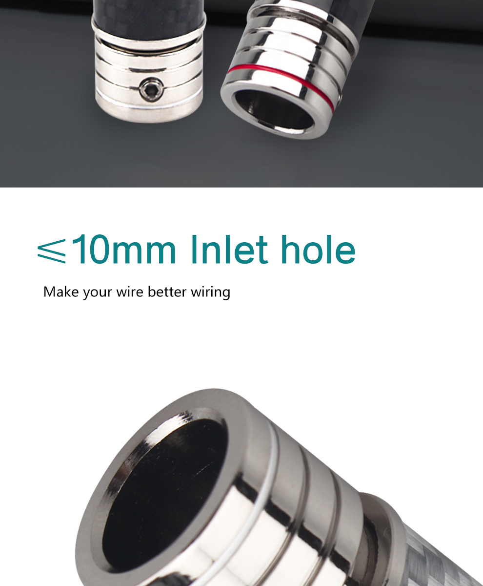 Xangsane-OEM-Brass-Copper-blackwhite-Rhodium-Plated-Hollow-Out-Design-Carbon-Fiber-RCA-Lotus-plug-Audio-signal-cable-plug-2255800297662250