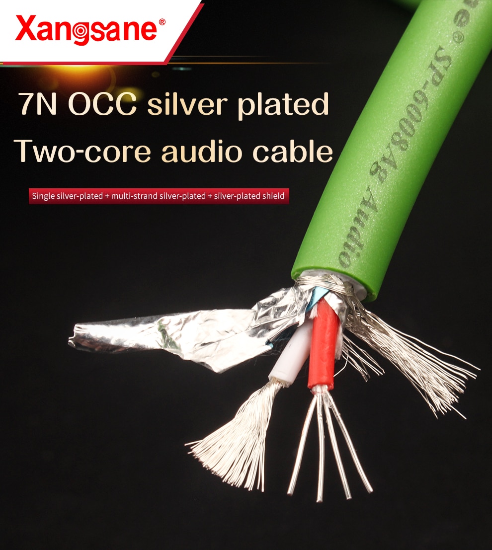Xangsane-SP-6008Ag-7N-OCC-silver-plated-fever-audio-cable-double-core-signal-cable-HIFI-audio-bulk-cable-double-shield-3256801830247747
