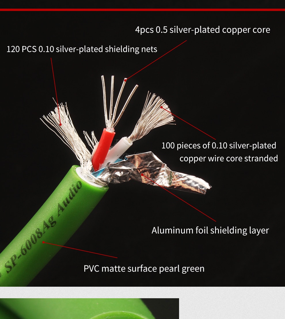 Xangsane-SP-6008Ag-7N-OCC-silver-plated-fever-audio-cable-double-core-signal-cable-HIFI-audio-bulk-cable-double-shield-3256801830247747