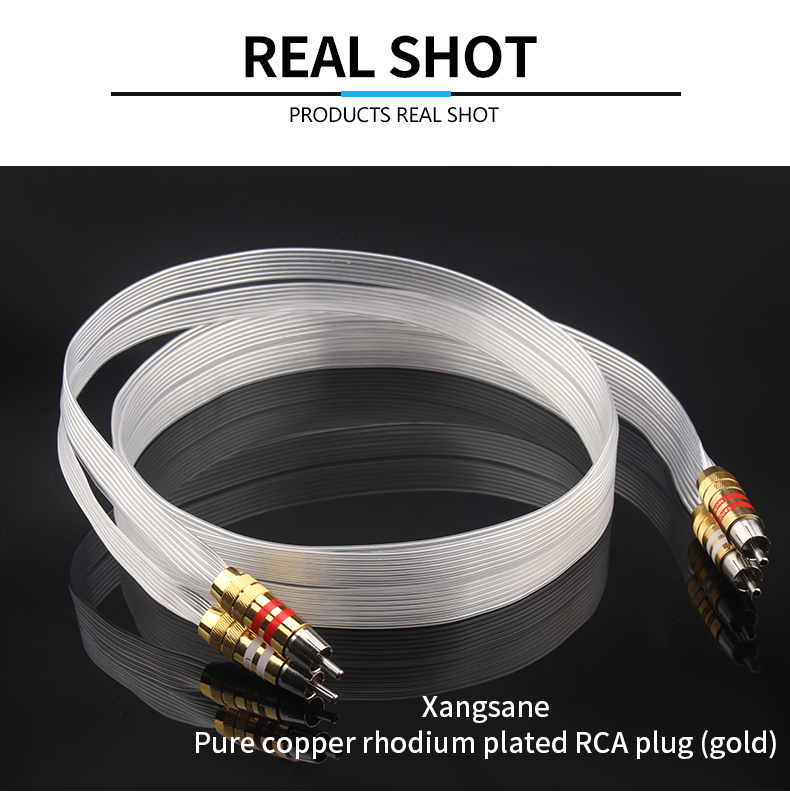 Xangsane-audiophile-ribbon-OCC-silver-plated-audio-hifi-rca-cable-signal-cable-2rca-to-2rca-lotus-plug-cable-2-plug-versions-2255800964192257