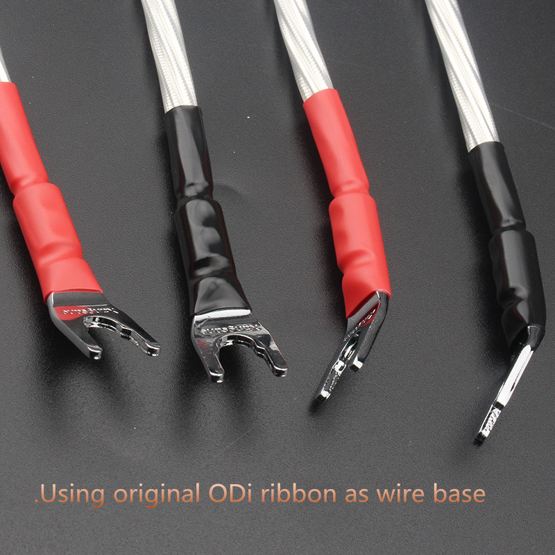 Xangsane-music-ribbon-4pcs-Odin-silver-plated-speaker-bridge-cable-machine-cable-speaker-sound-line-Y-Y-B-YB-B-2255800646209236