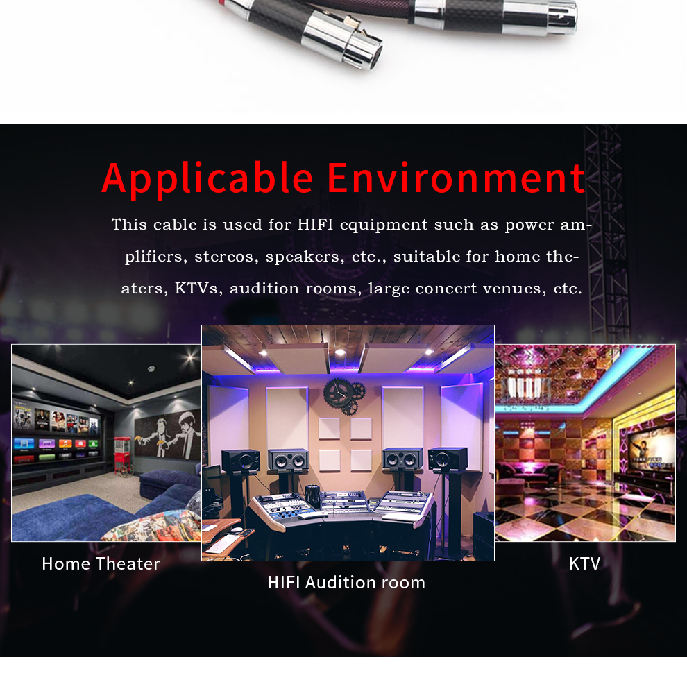 Xangsane-square-core-4N-pure-silver-conductor-high-density-shielded-HIFI-audio-signal-cable-RCA-connecting-cable-XLR-bulk-cable-2251832818970285