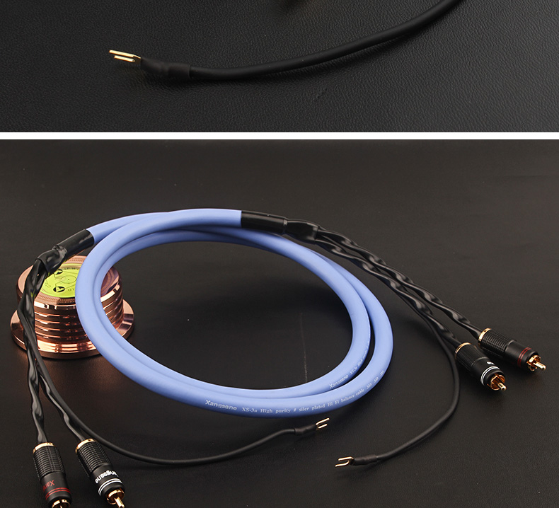 Xangsane-three-layer-shielded-OCC-silver-plated-vinyl-LP-tonearm-signal-hifi-rca-cable-record-audio-cable-phonograph-ground-wire-3256802129016754