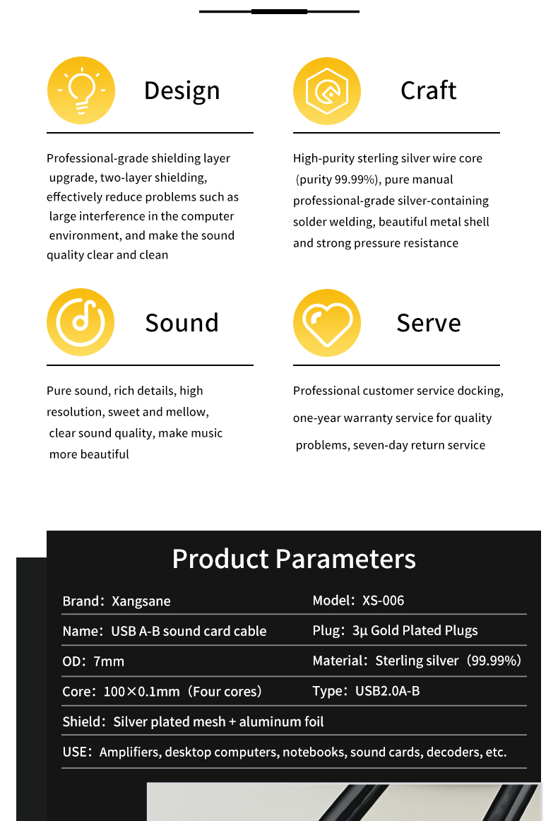 xangsane-4n-sterling-silver-hifi-usb-cable-a-to-b-upgrade-decoder-data-cable-DAC-mixer-transfer-wiring-strong-resolution-3256804181799808