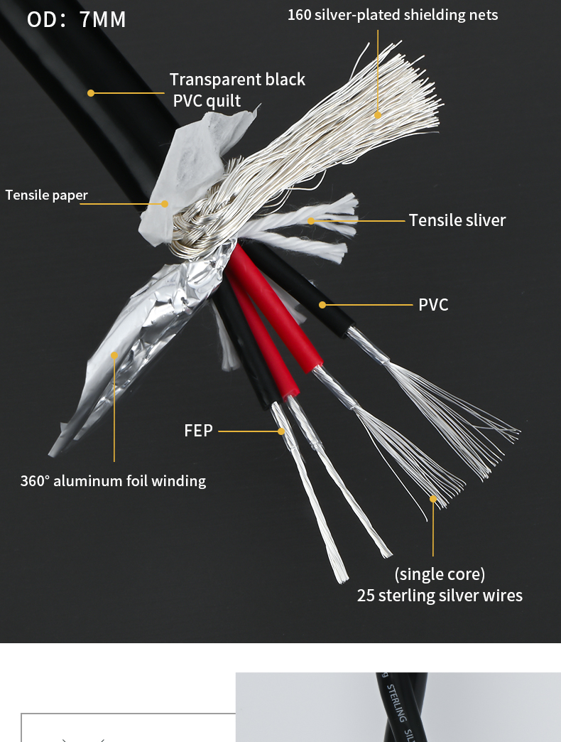 xangsane-sterling-silver-4N-audio-cable-one-point-two-35mm-to-2RCA-double-lotus-conversion-head-desktop-host-to-power-amplifier-3256803978216593